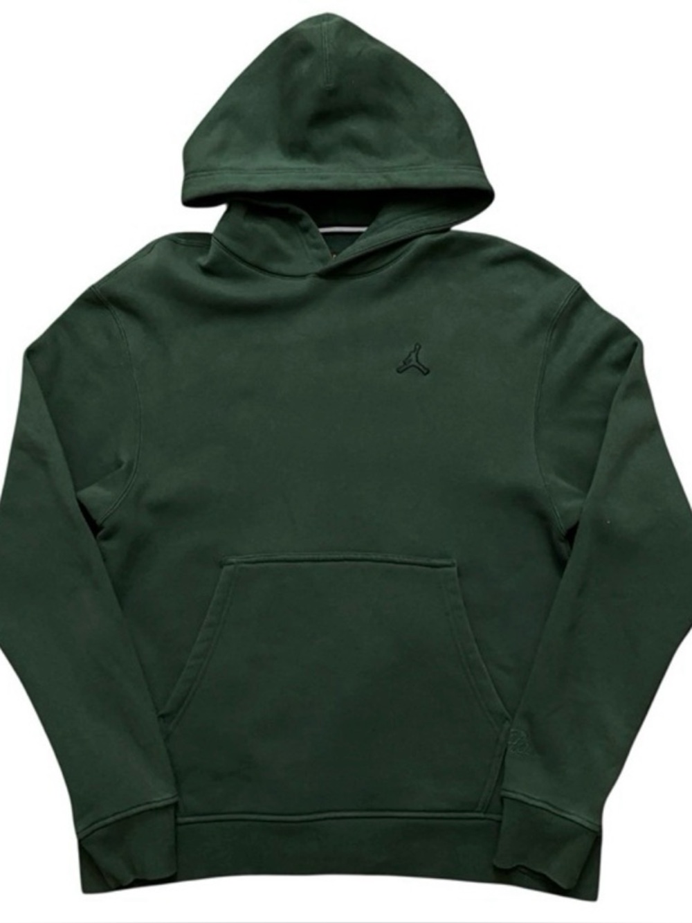 Nike Sweatshirt Mens Size M Air Jordan Essentials Fleece Pullover Hoodie Green